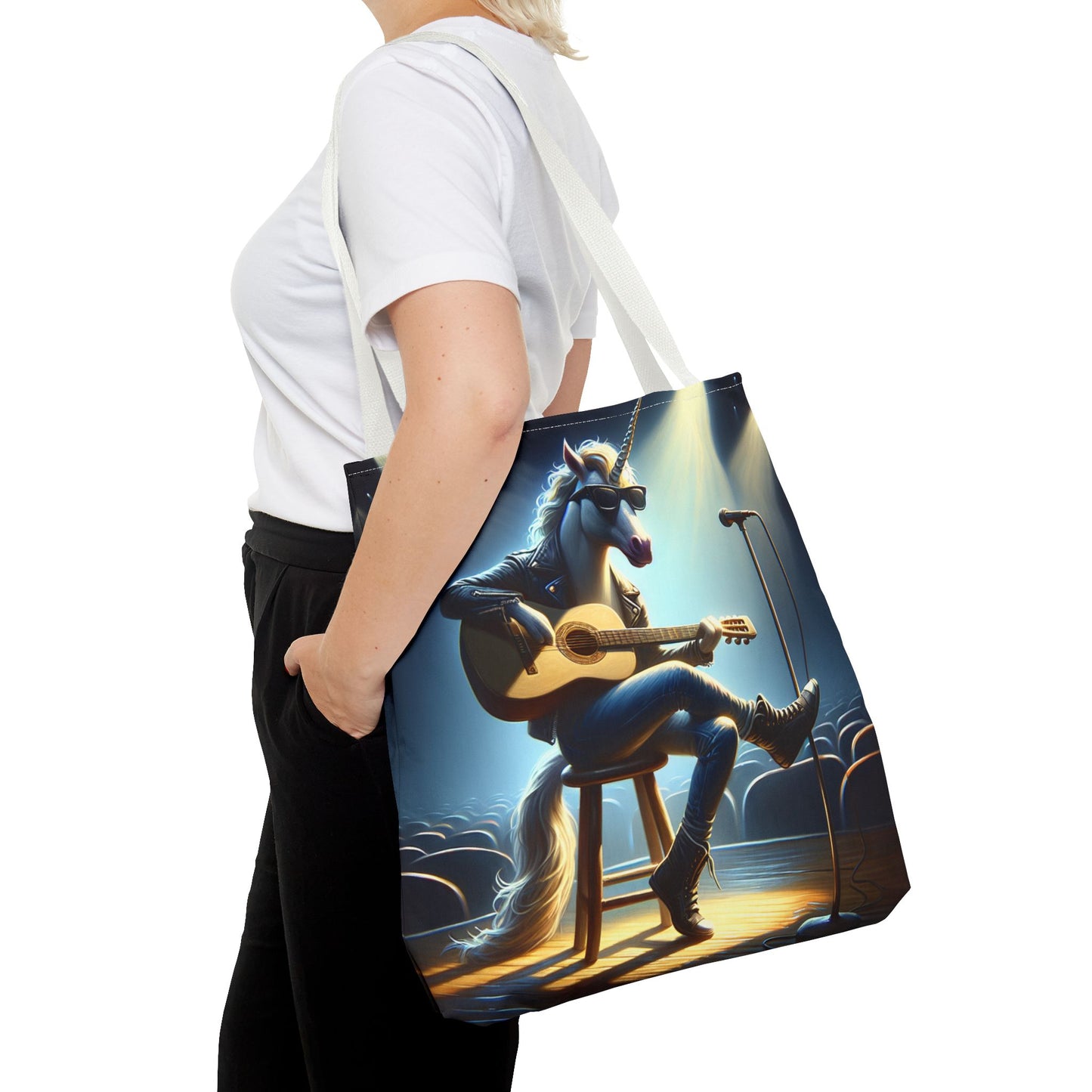 Unicorn Unplugged Tote Bag