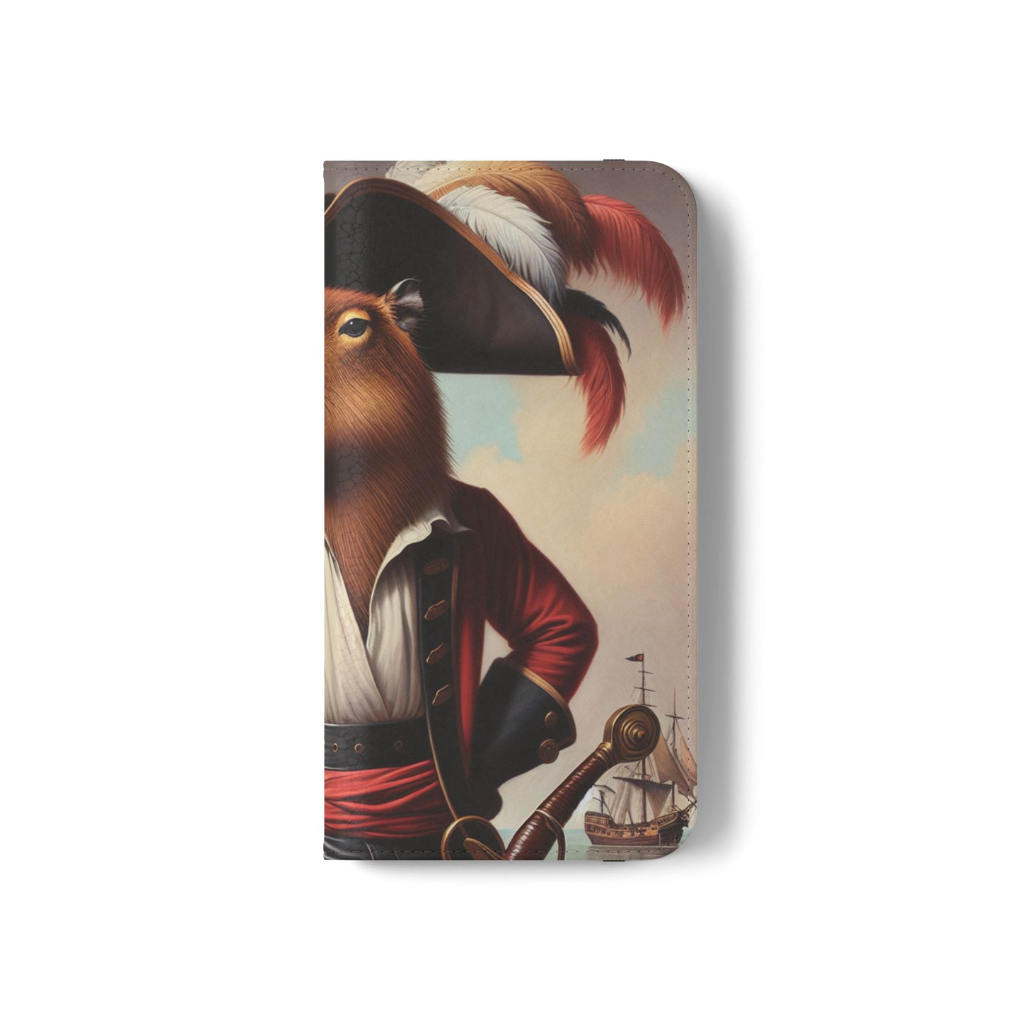 Captain Capybara Flip Case - iPhone/Galaxy