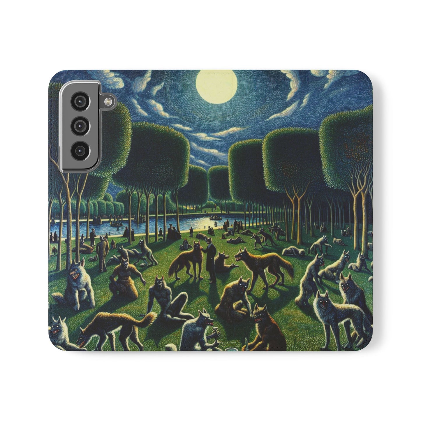 Werewolves at the Waterfront Flip Case - iPhone/Galaxy