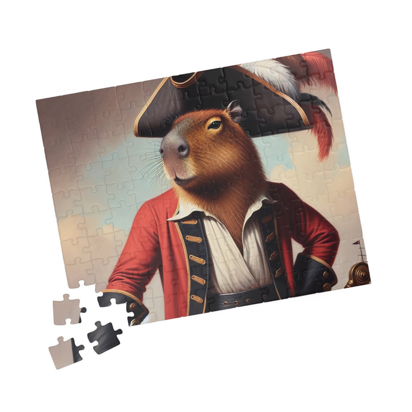 Captain Capybara Puzzle (110, 252, 520, 1014-piece)