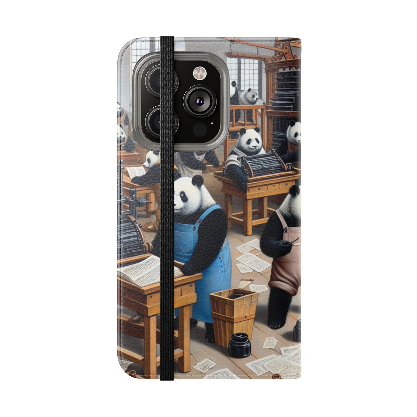 Printing Pandamonium Flip Case - iPhone/Galaxy