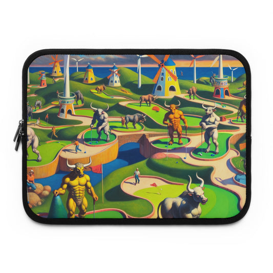 Mini-taur Golf Laptop Sleeve