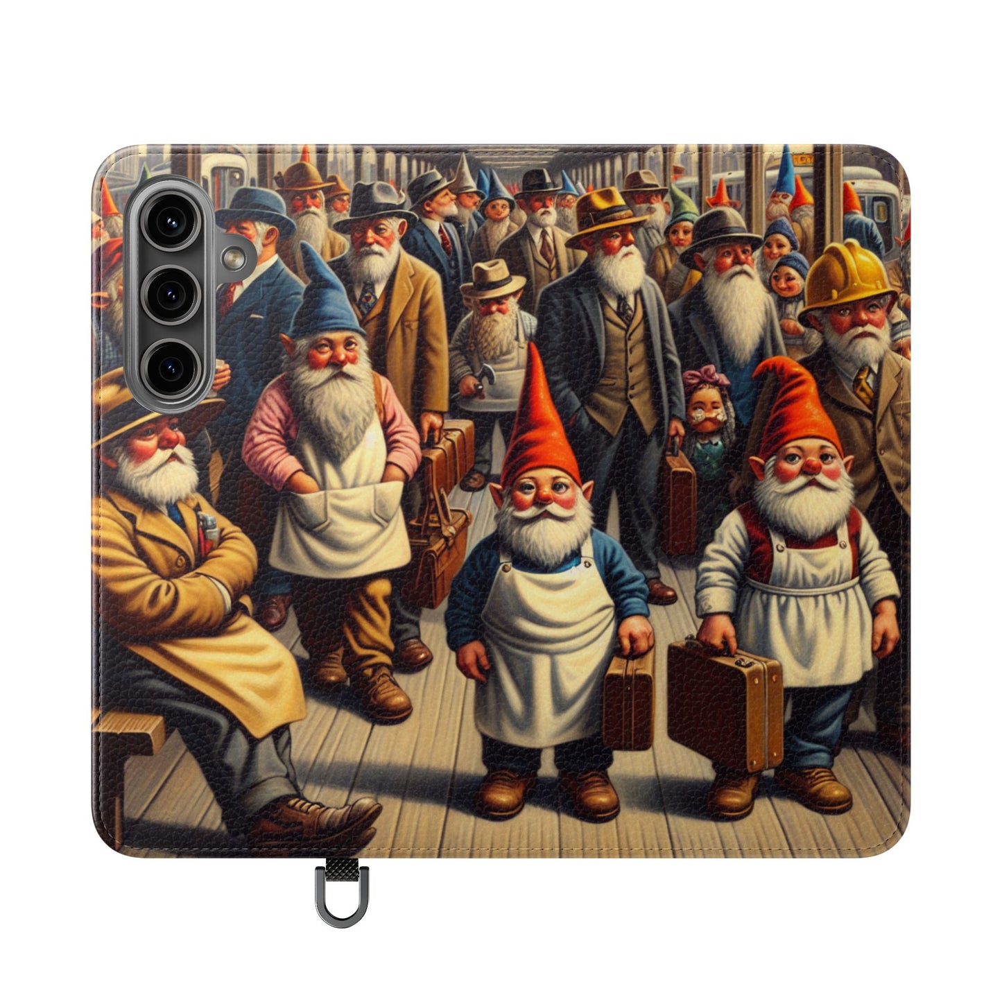 The Gnome-mute Home Flip Case - iPhone/Galaxy