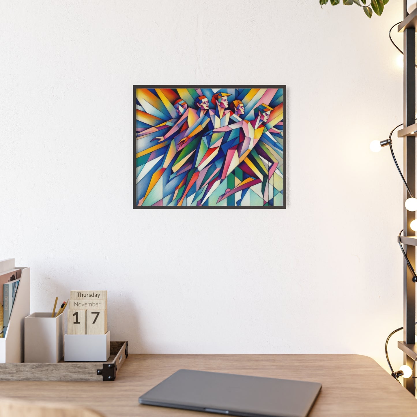 Framed Picasso's Pixies Poster