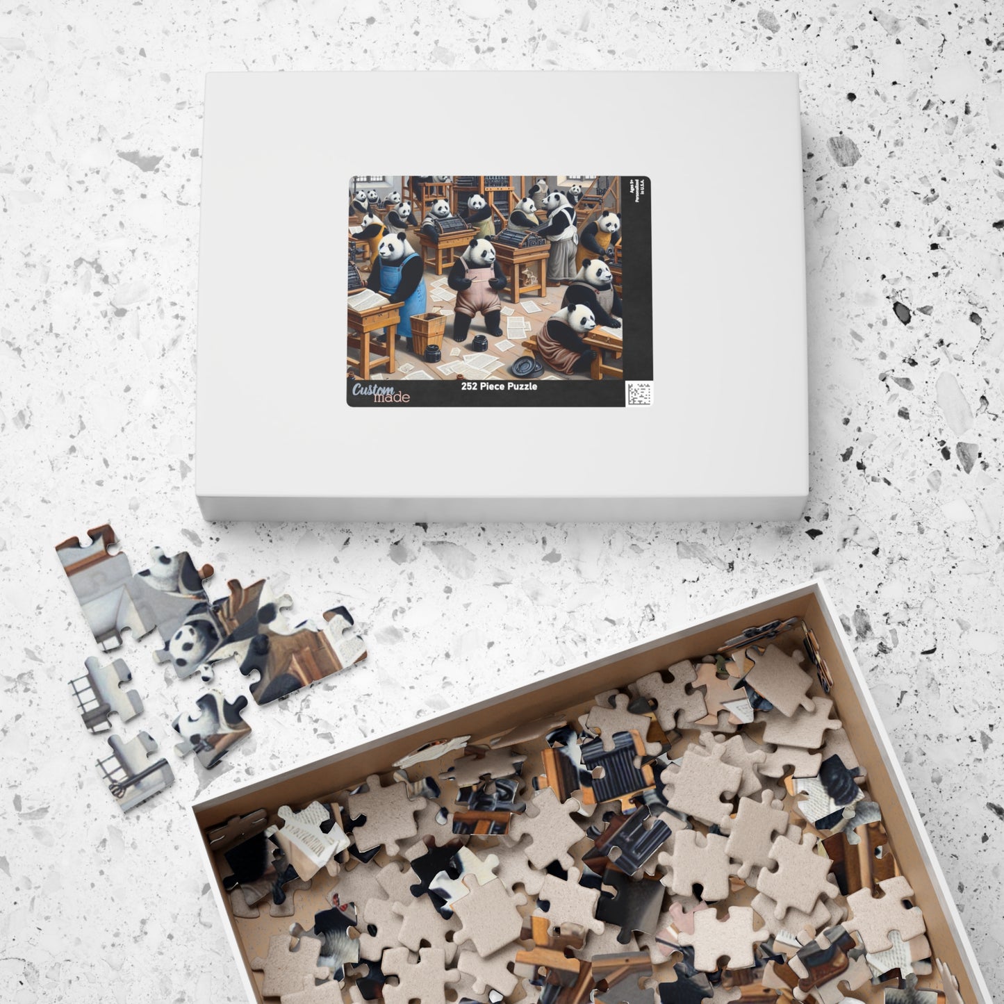 Printing Pandamonium Puzzle (110, 252, 520, 1014-piece)