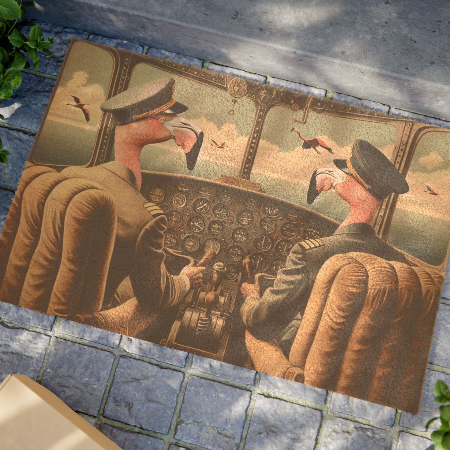Flamingo Flight Deck Doormat