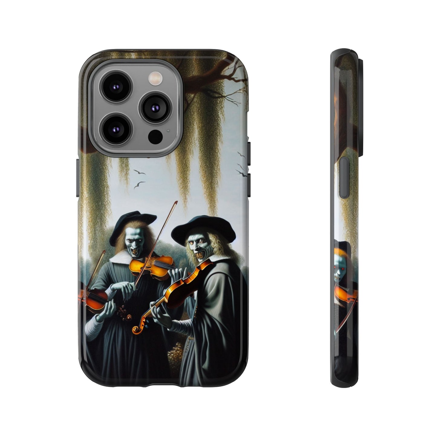 Vermeer's Vampire Violinists Phone Case - IPHONE
