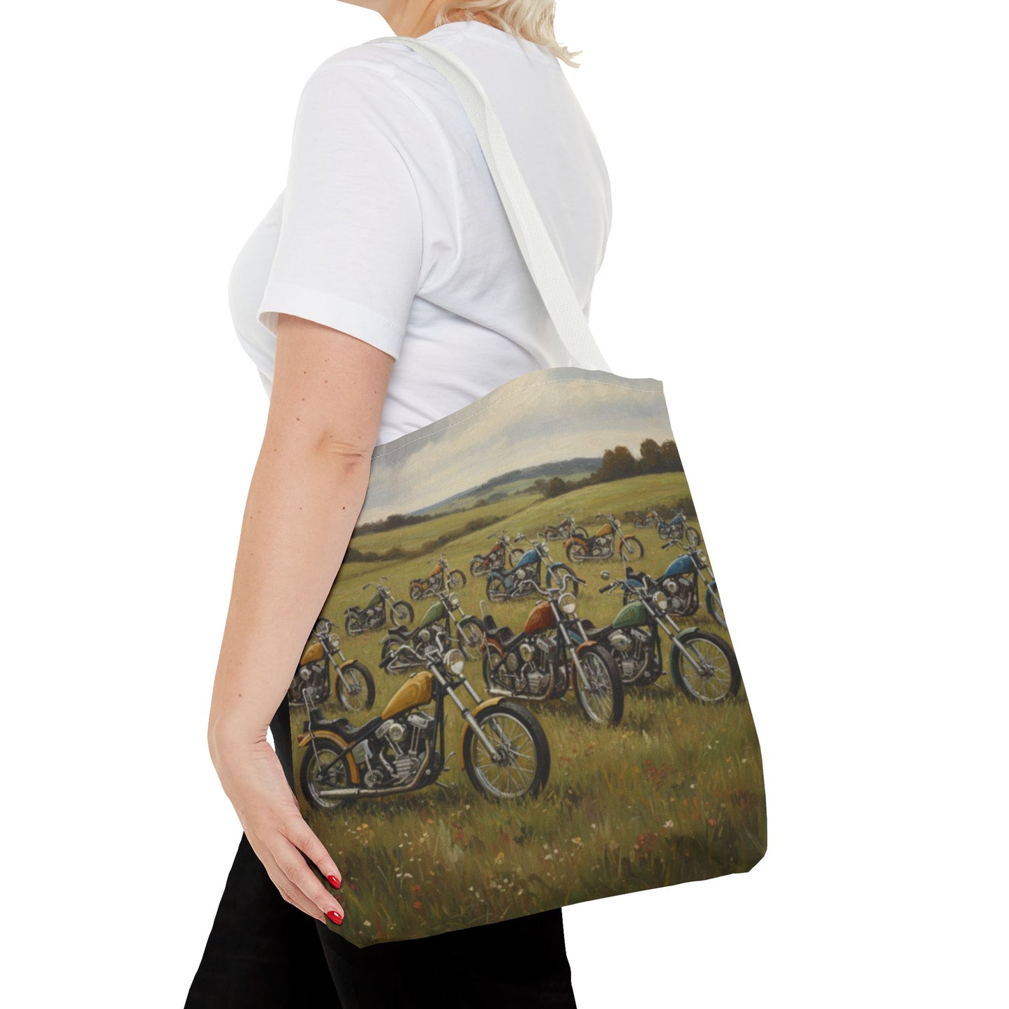 Wild Motorcycles Tote Bag