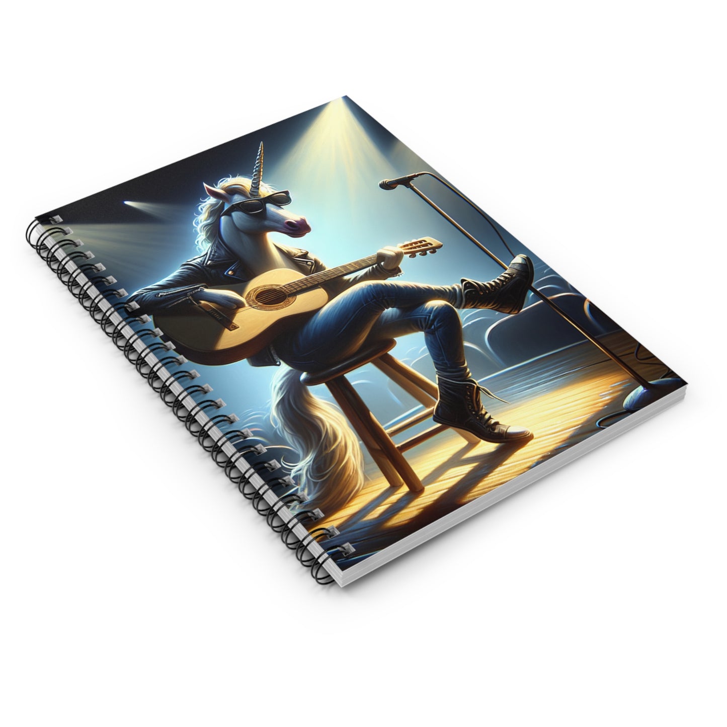 Unicorn Unplugged Spiral Notebook