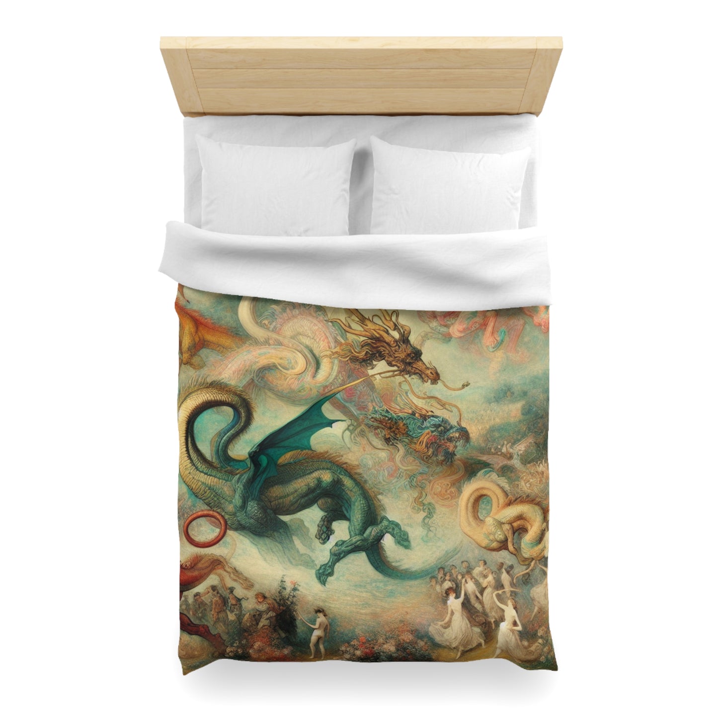 Degas Dreams of Dragons Microfiber Duvet Cover
