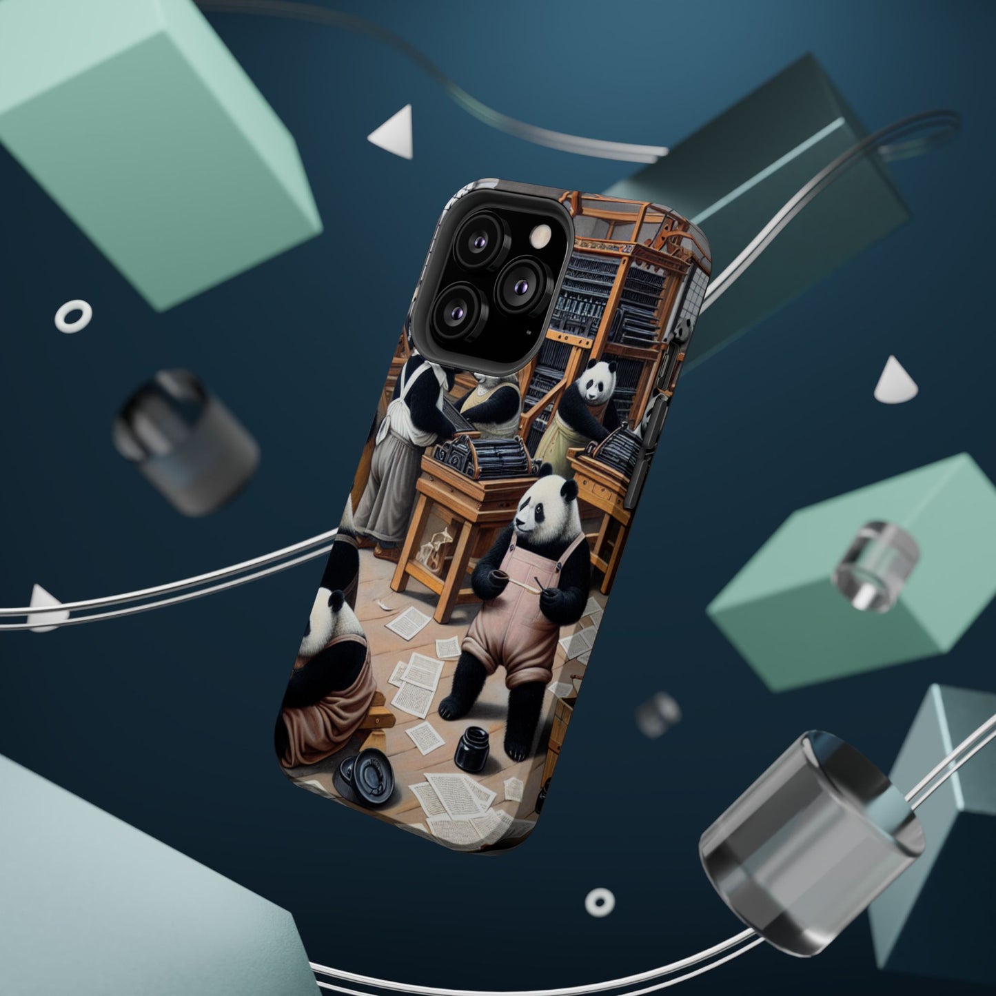 Printing Pandamonium Magnetic iPhone Case