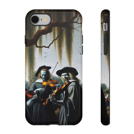 Vermeer's Vampire Violinists Phone Case - IPHONE