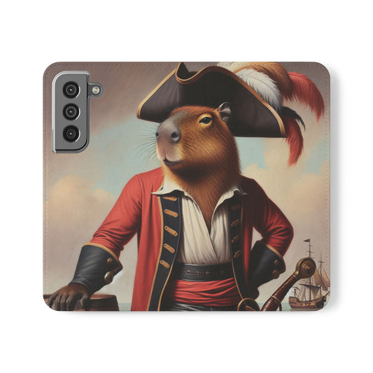 Captain Capybara Flip Case - iPhone/Galaxy
