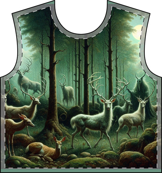 Wendigo Shepherd Women's All Over Print Crewneck Sweatshirt