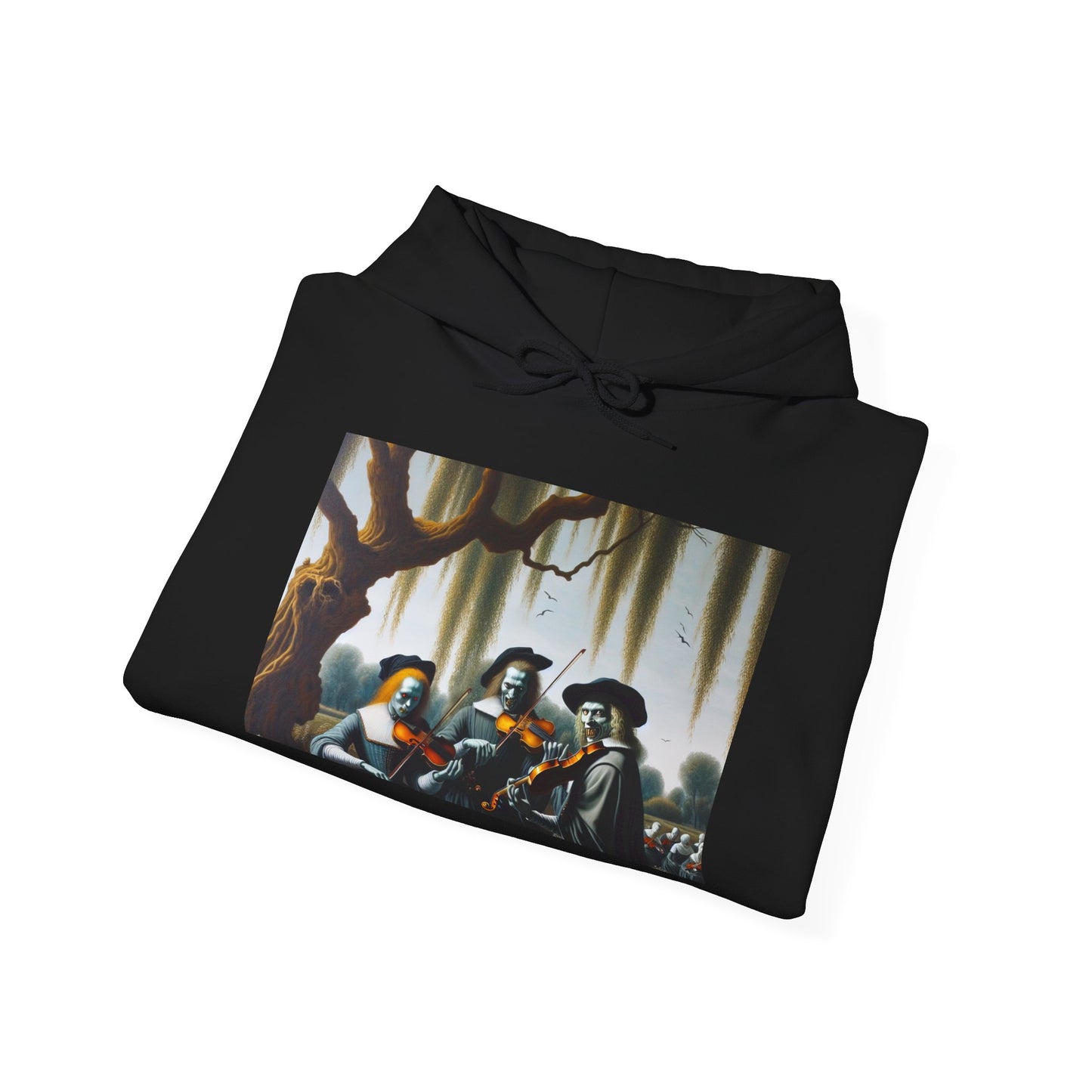 Vermeer's Vampire Violinists Hoodie
