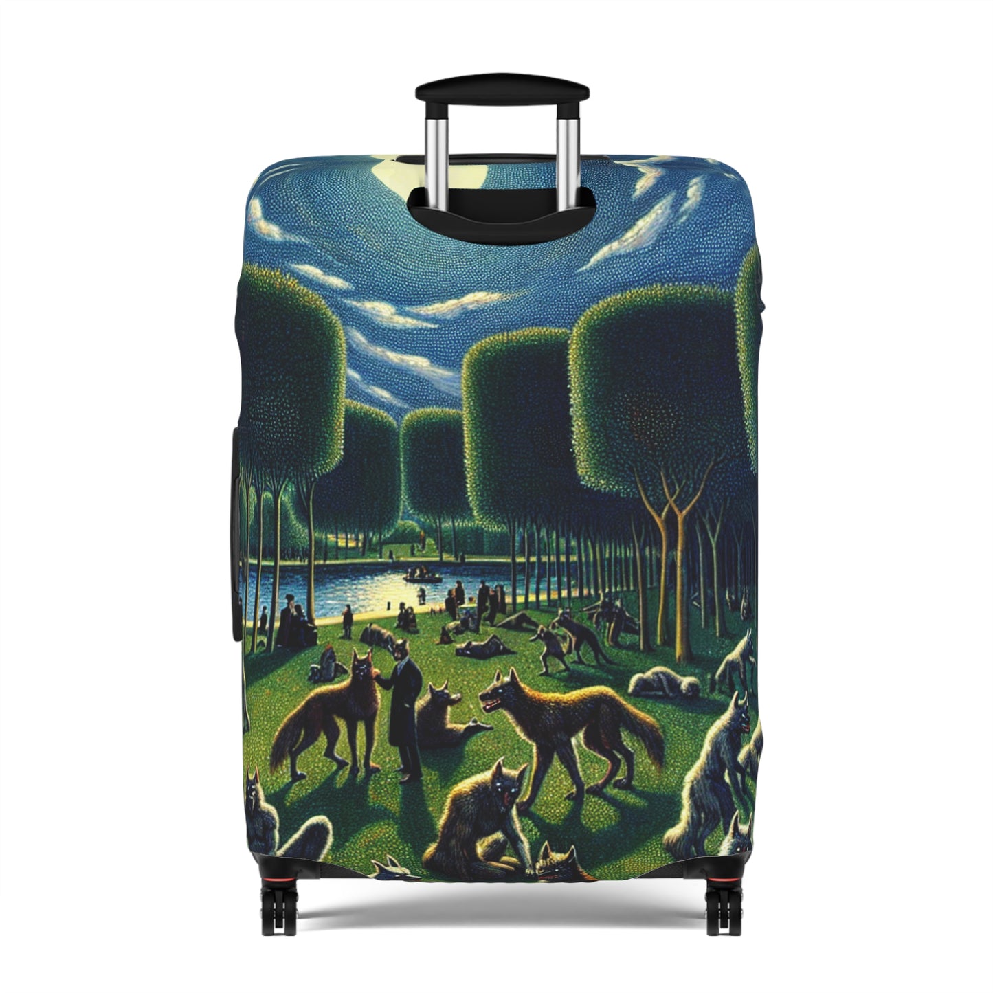 Werewolves at the Waterfront Luggage Cover