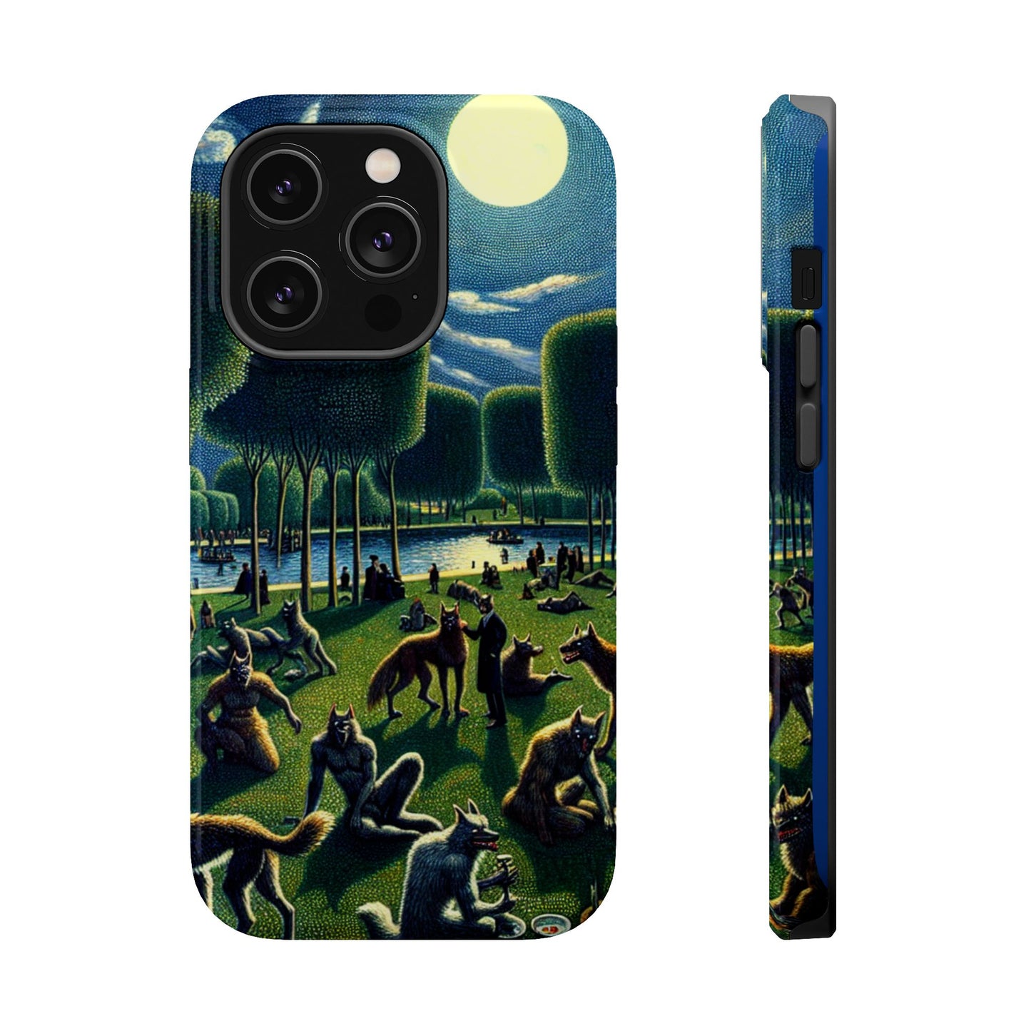Werewolves at the Waterfront Magnetic iPhone Case