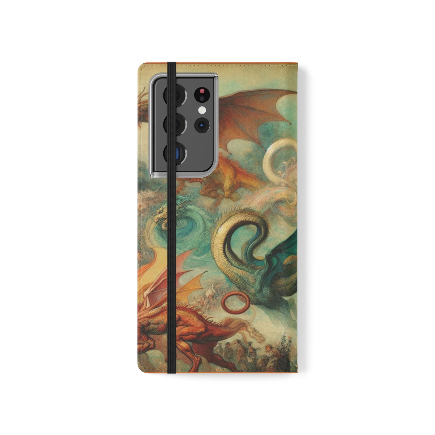 Degas Dreams of Dragons Flip Cases for iPhones