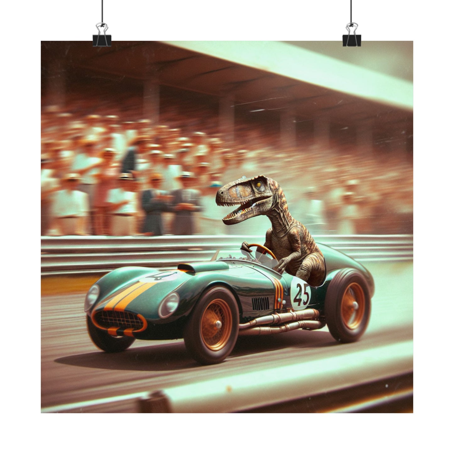 Velocity Raptor Poster