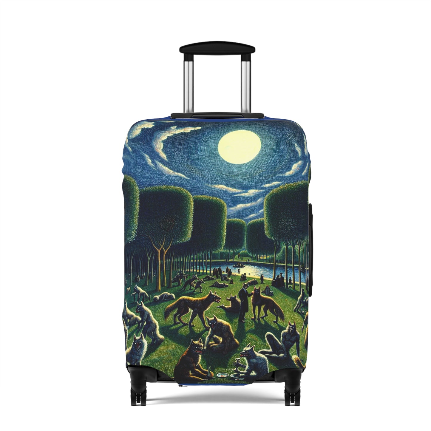 Werewolves at the Waterfront Luggage Cover