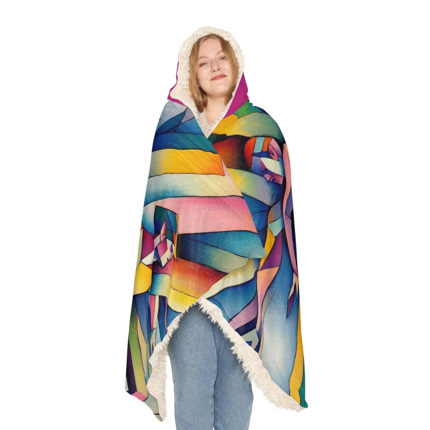 Picasso's Pixies Snuggle Blanket