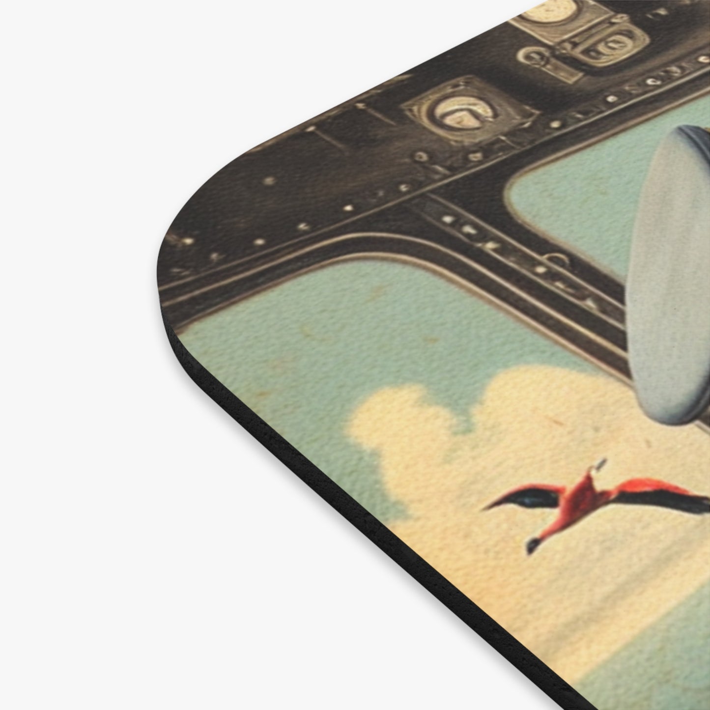Flamingo Flight Deck Mouse Pad