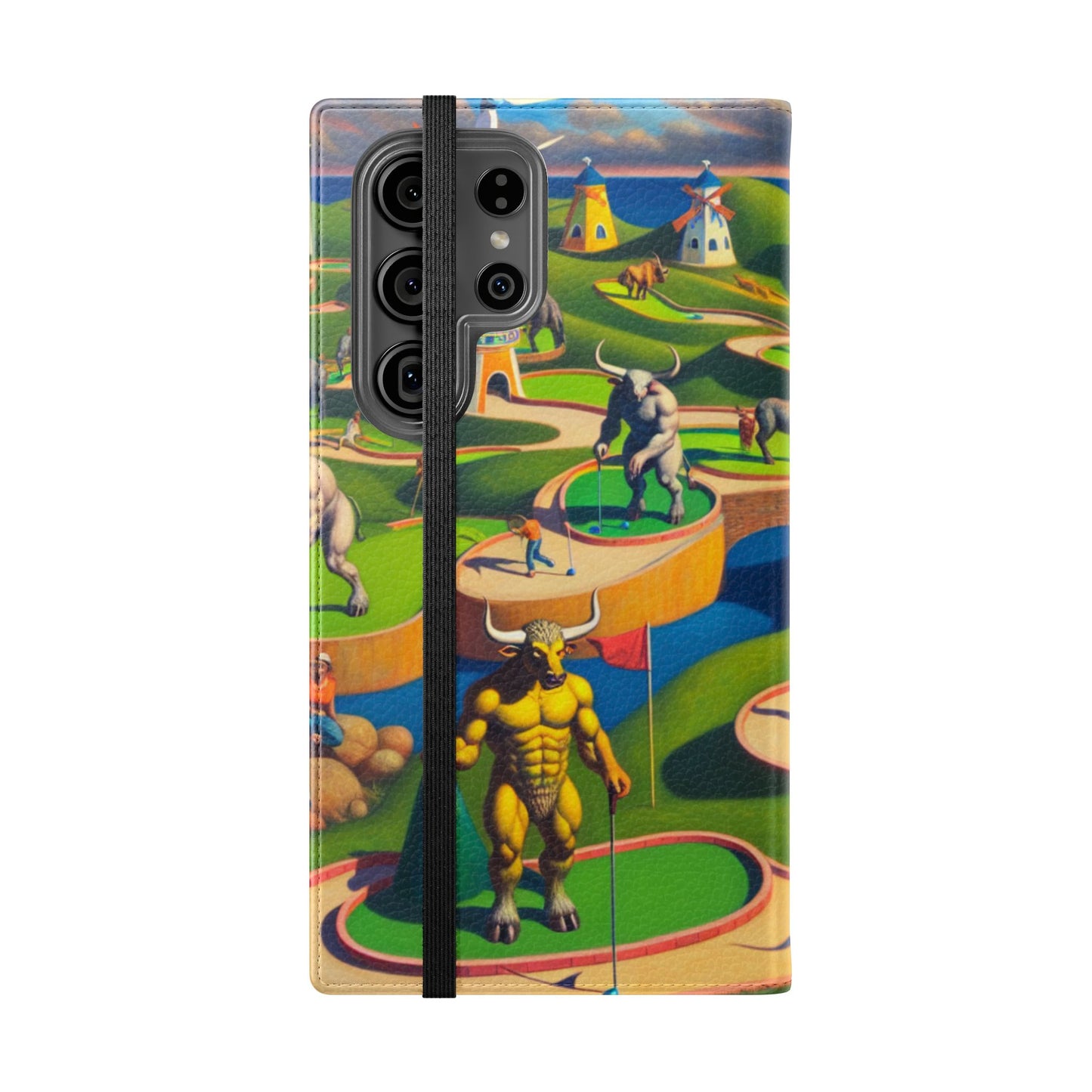 Mini-taur Golf Flip Case - iPhone/Galaxy