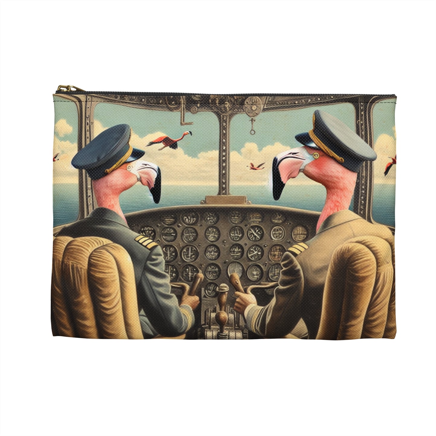 Flamingo Flight Deck Accessory Pouch