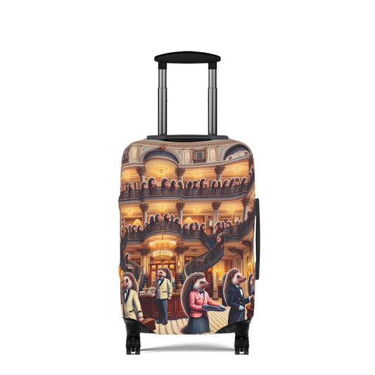 Hedgehog Hotel Luggage Cover