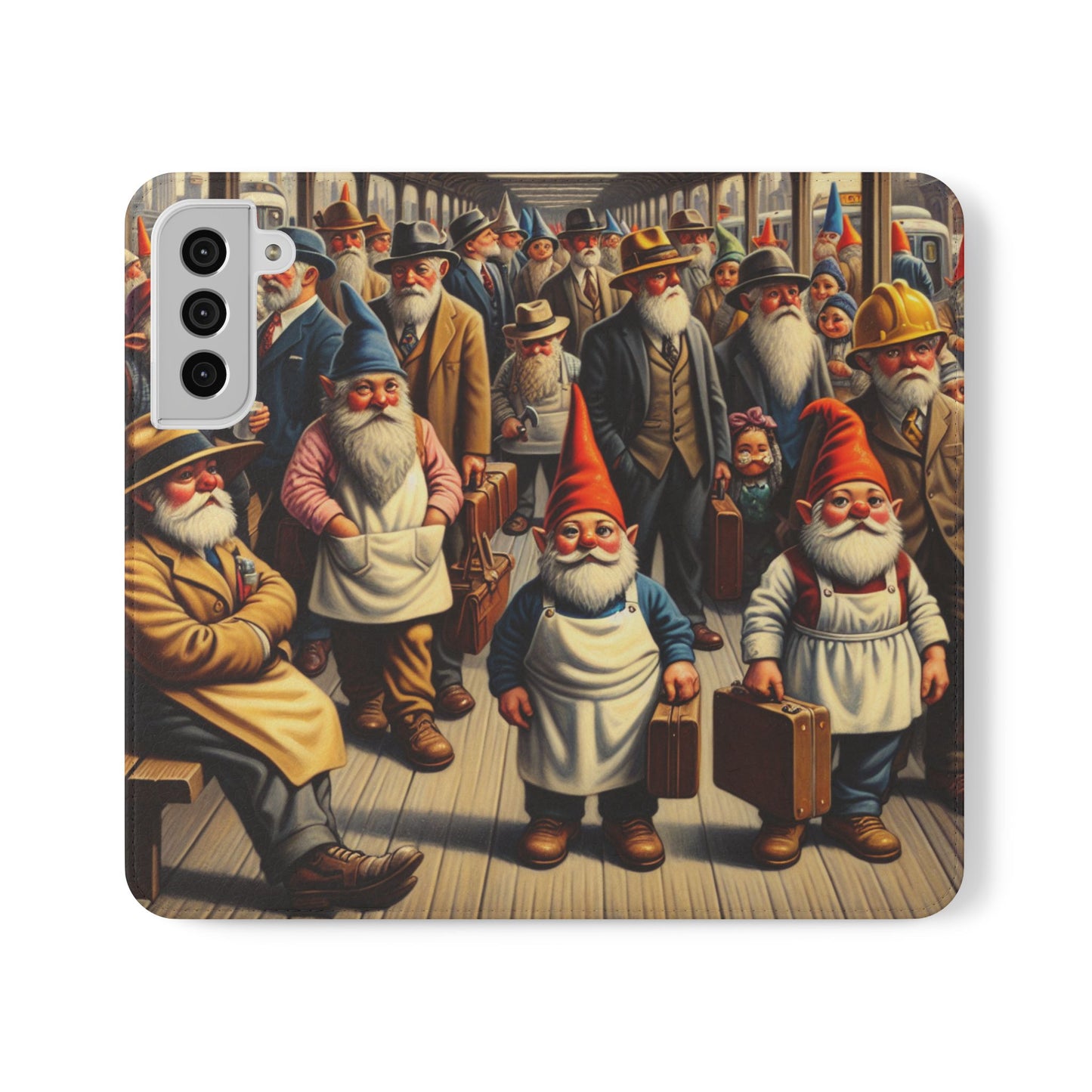 The Gnome-mute Home Flip Case - iPhone/Galaxy