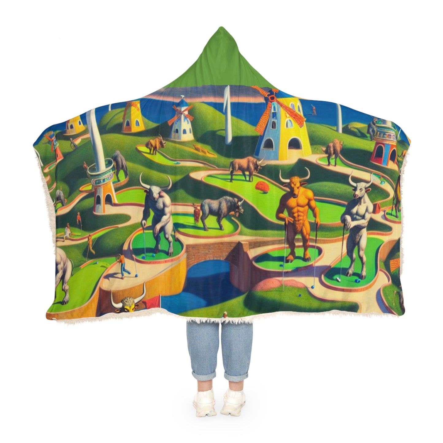 Mini-taur Golf Snuggle Blanket