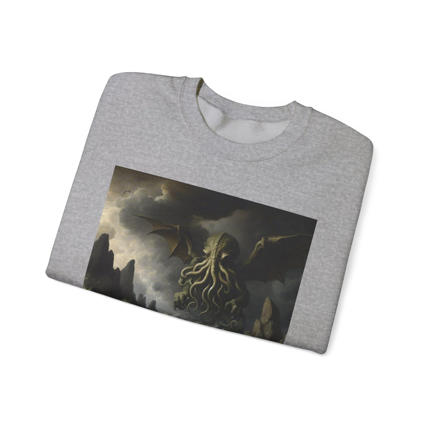 Cthulhu in the Storm Crewneck Sweatshirt