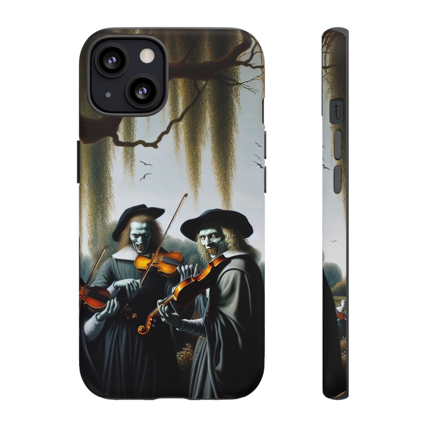 Vermeer's Vampire Violinists Phone Case - IPHONE