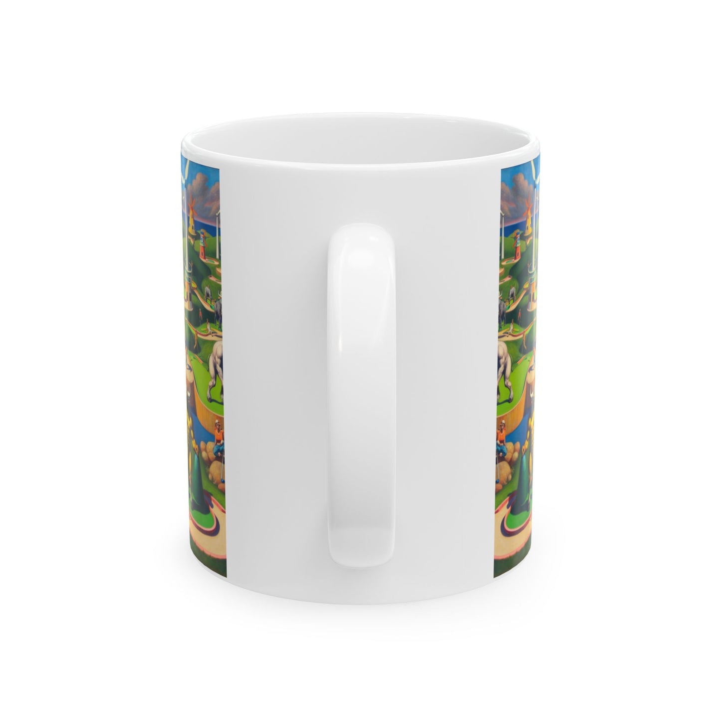 Mini-taur Golf Ceramic Mug