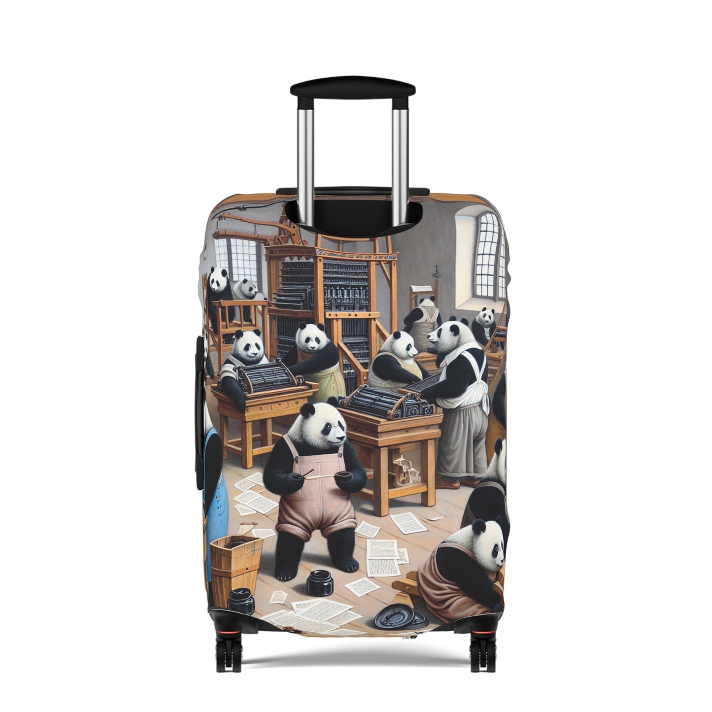 Printing Pandamonium Luggage Cover