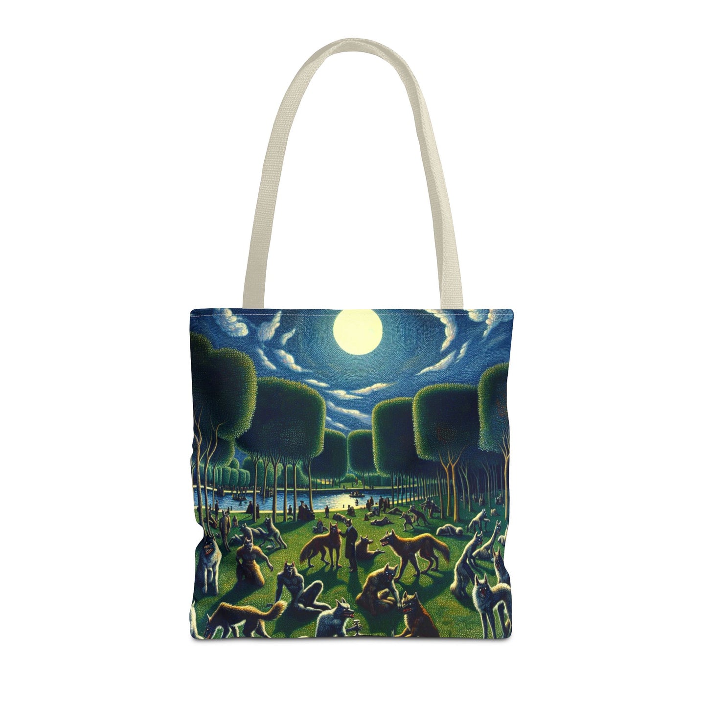 Werewolves at the Waterfront Tote Bag