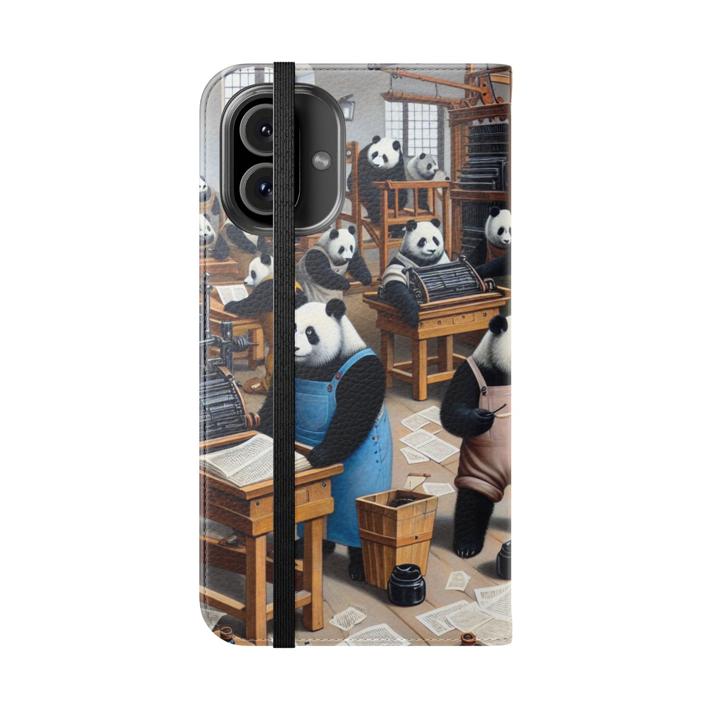 Printing Pandamonium Flip Case - iPhone/Galaxy
