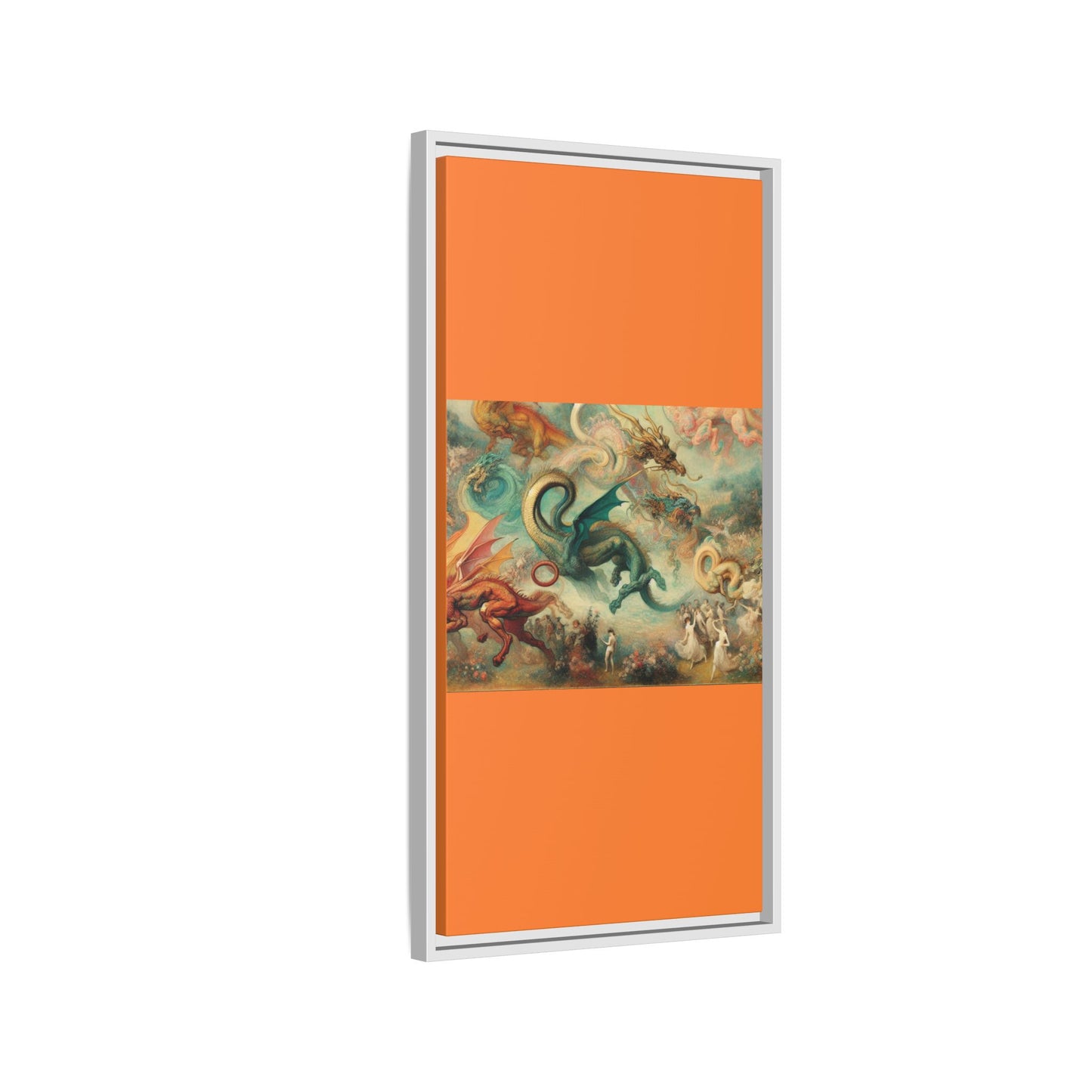 Degas Dreams of Dragons Canvas, Framed (Multi-color)