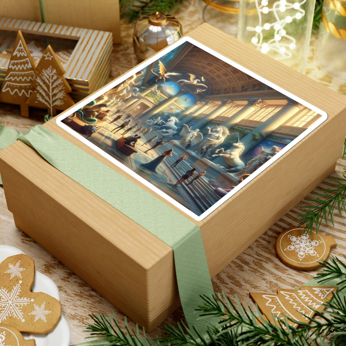 Atlantis Atrium Kiss-Cut Sticker