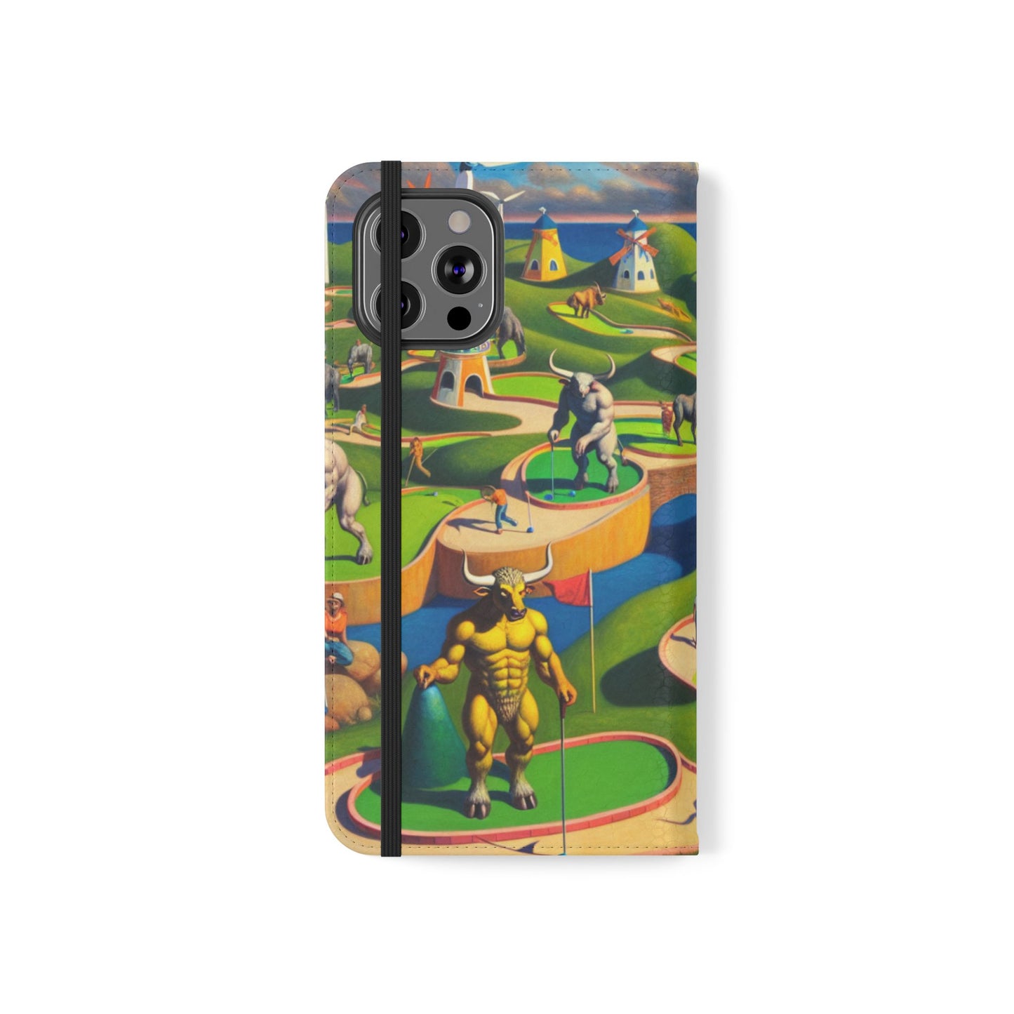 Mini-taur Golf Flip Case - iPhone/Galaxy