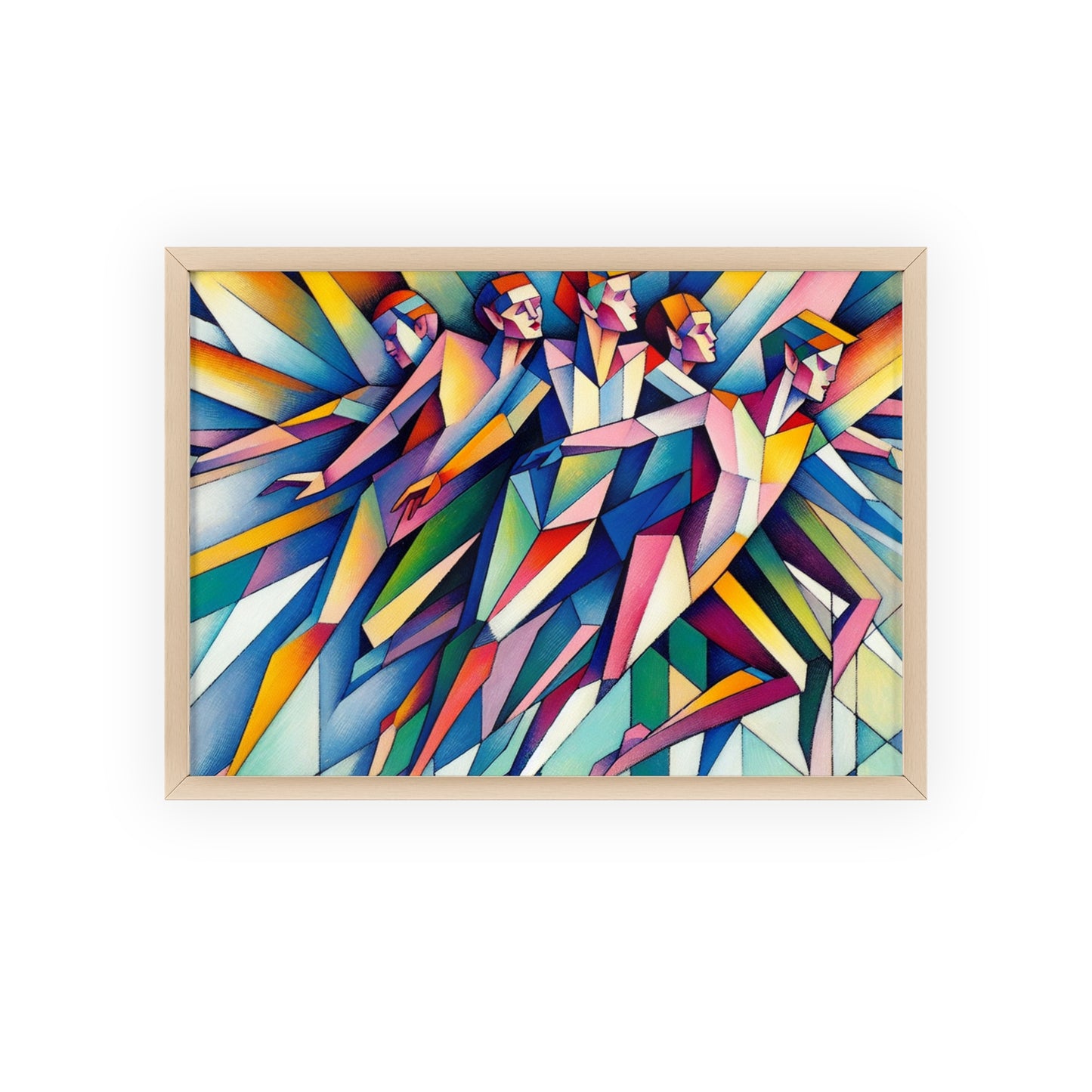 Framed Picasso's Pixies Poster