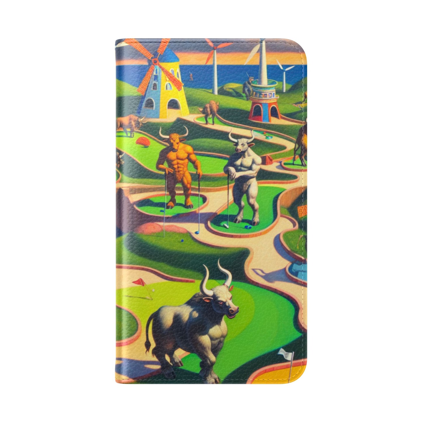 Mini-taur Golf Flip Case - iPhone/Galaxy