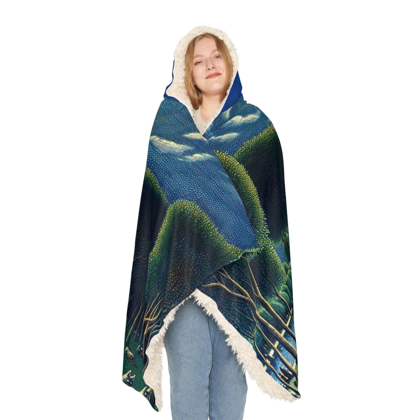 Werewolves at the Waterfront Snuggle Blanket