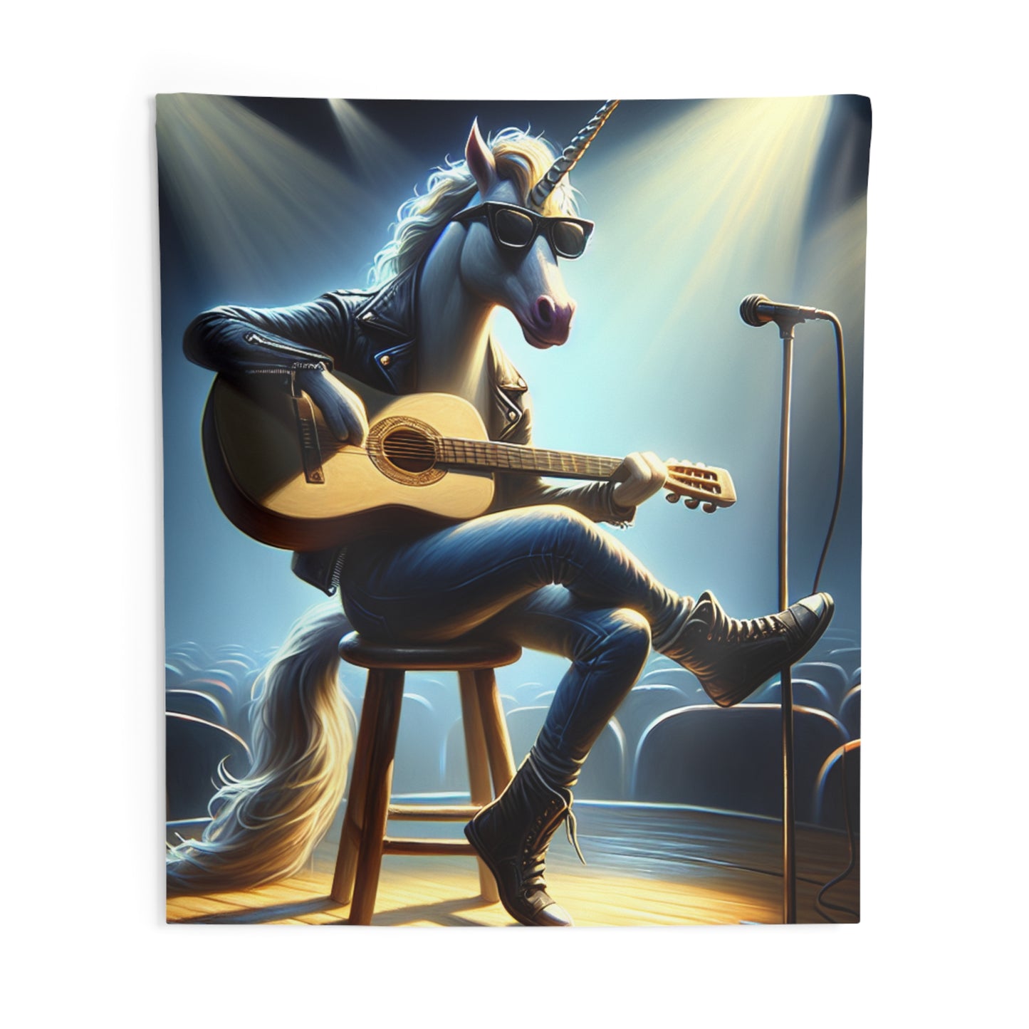 Unicorn Unplugged Wall Tapestry