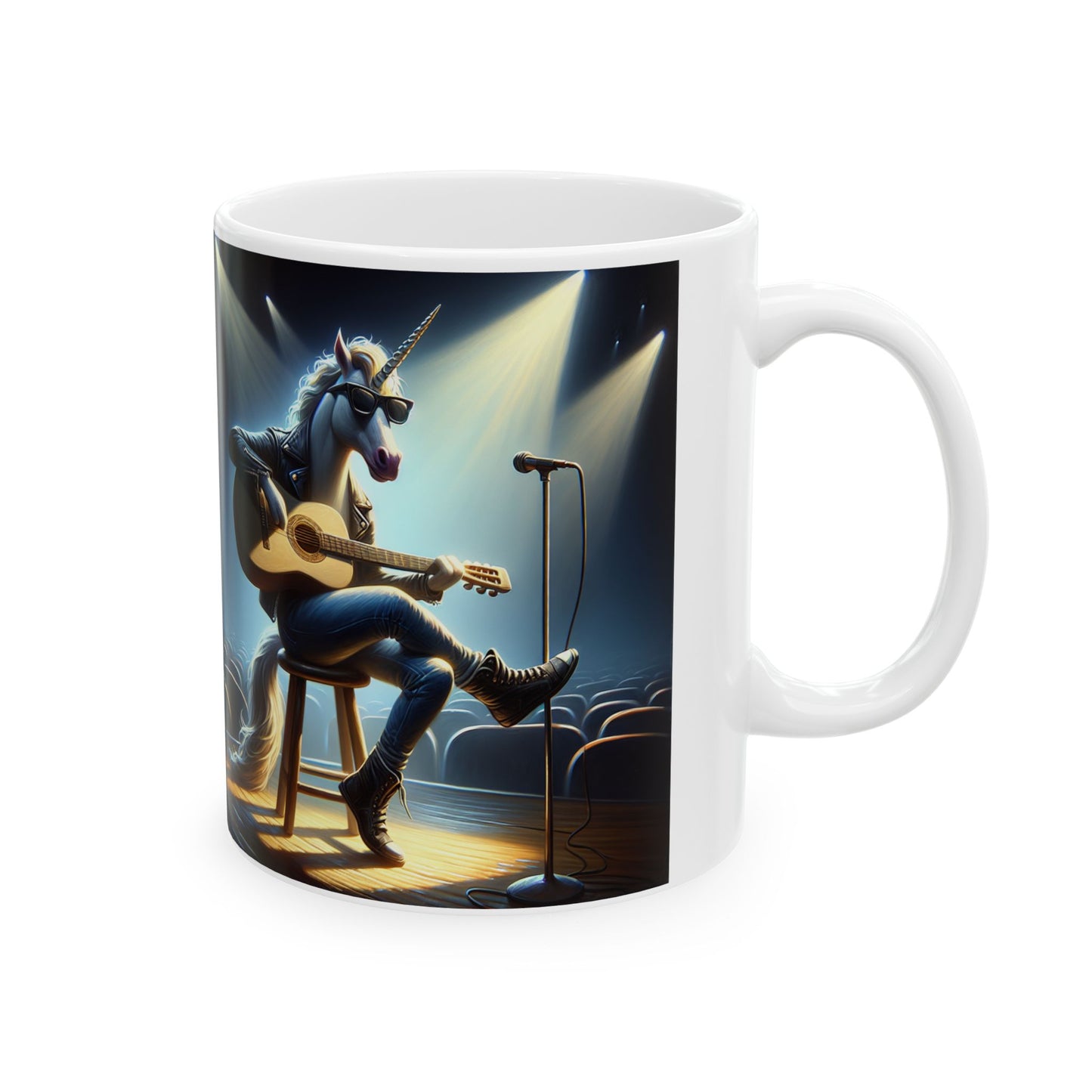Unicorn Unplugged Ceramic Mug