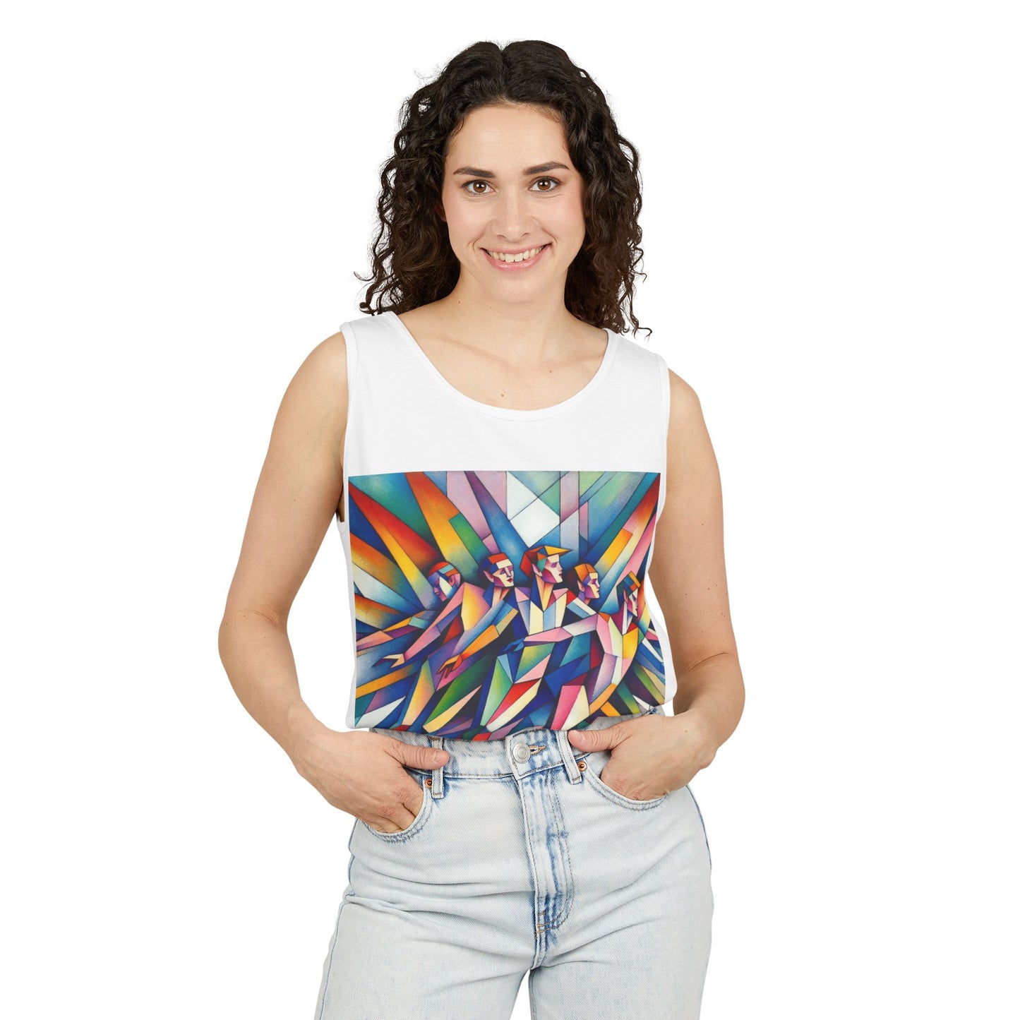 Picasso's Pixies Unisex Tank Top