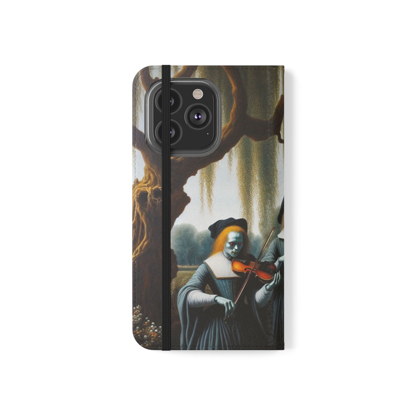Vermeer's Vampire Violinists Flip Cases for iPhones