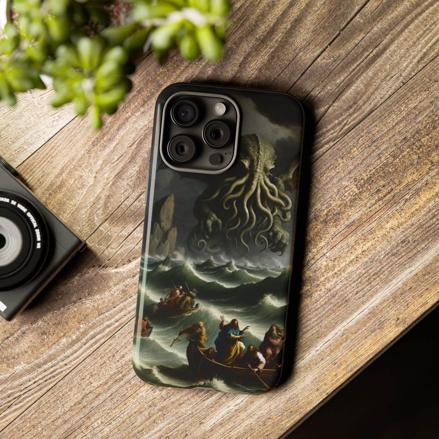 Cthulhu in the Storm Phone Case - IPHONE