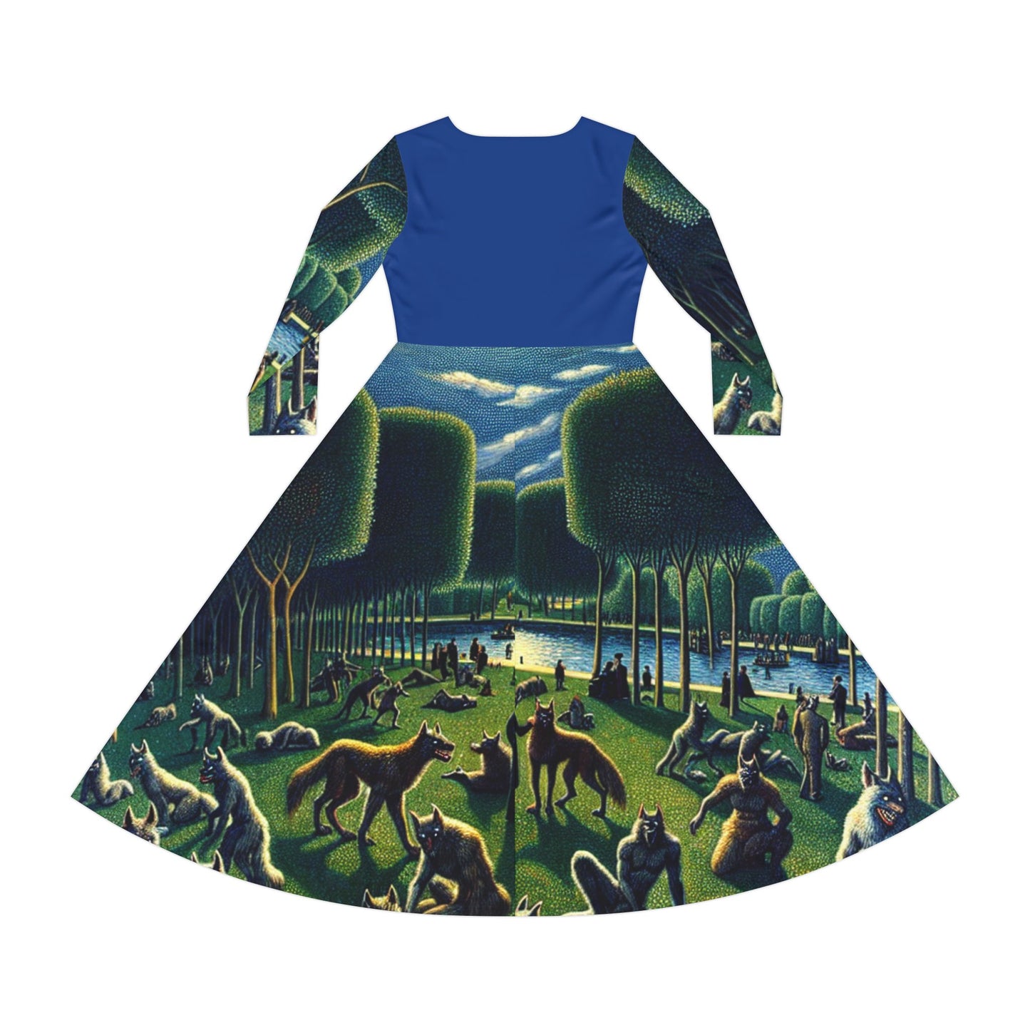 Werewolves at the Waterfront Dance Dress