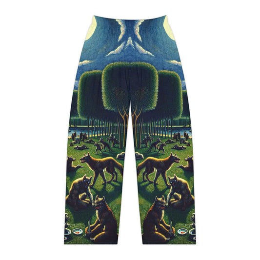 Werewolves at the Waterfront Women's Pajama Pants